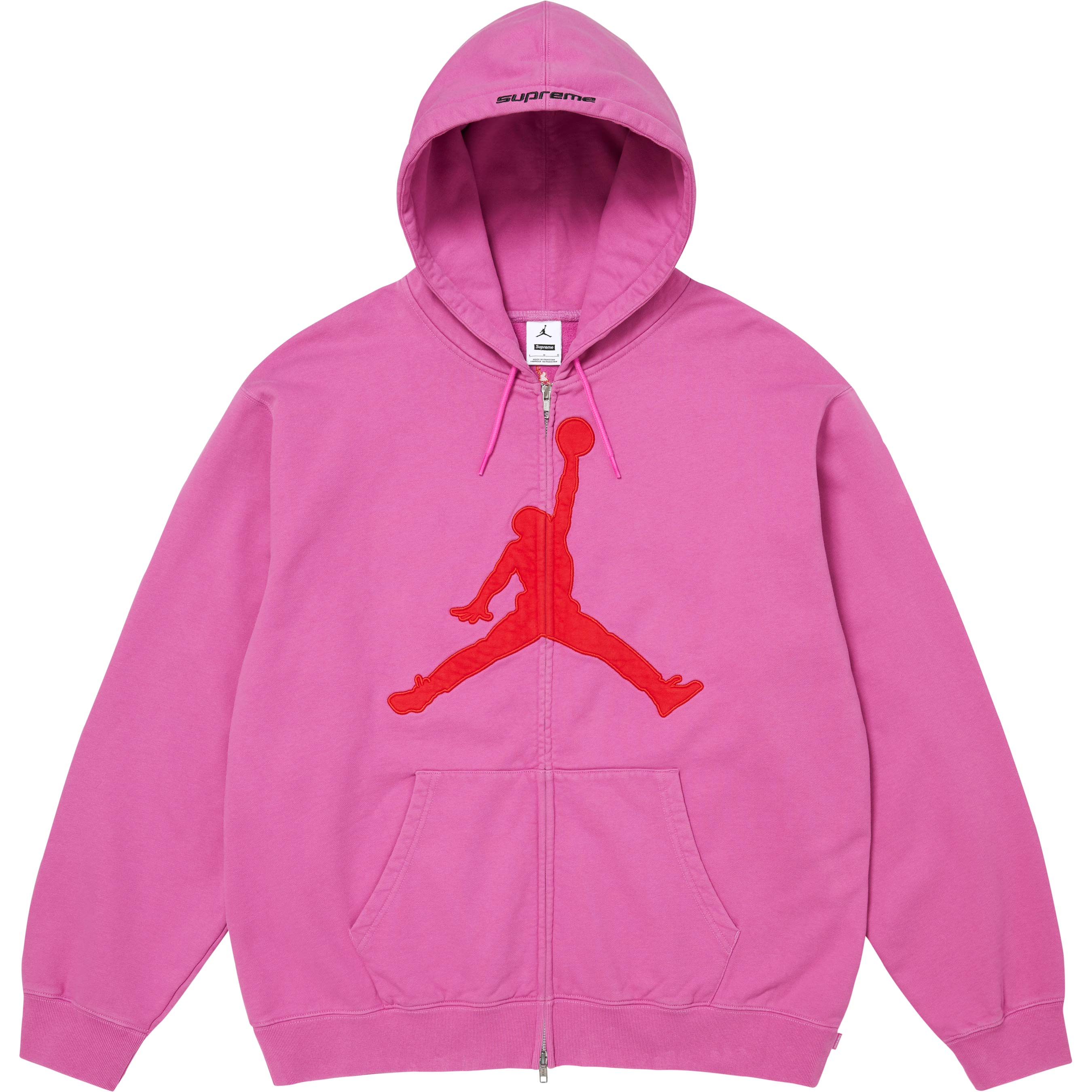 Supreme®/Jordan® Zip Up Hooded Sweatshirt view 13